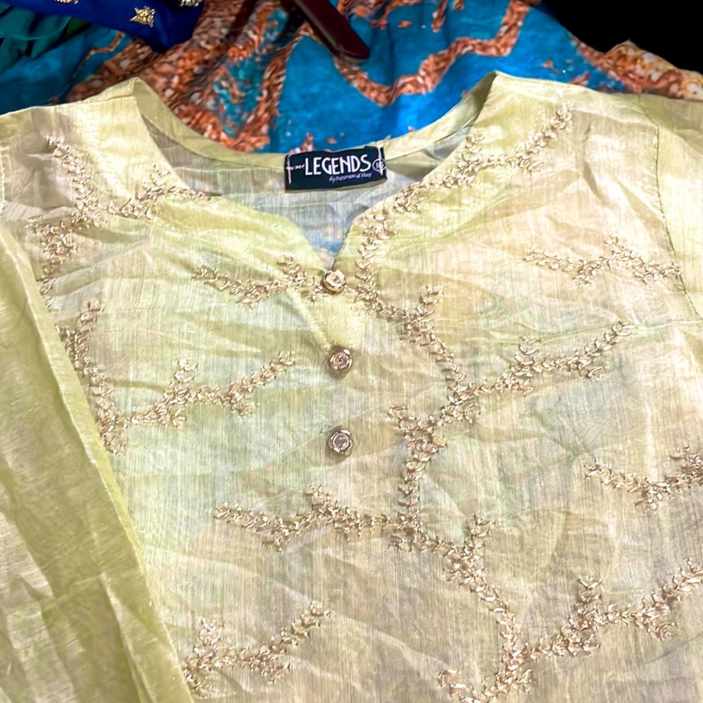 Transparent Kurta from Legend by inzamam ul haq